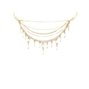 Ettika Dripping In Golden Rays Choker In Gold